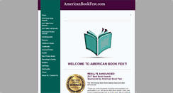 Desktop Screenshot of americanbookfest.com